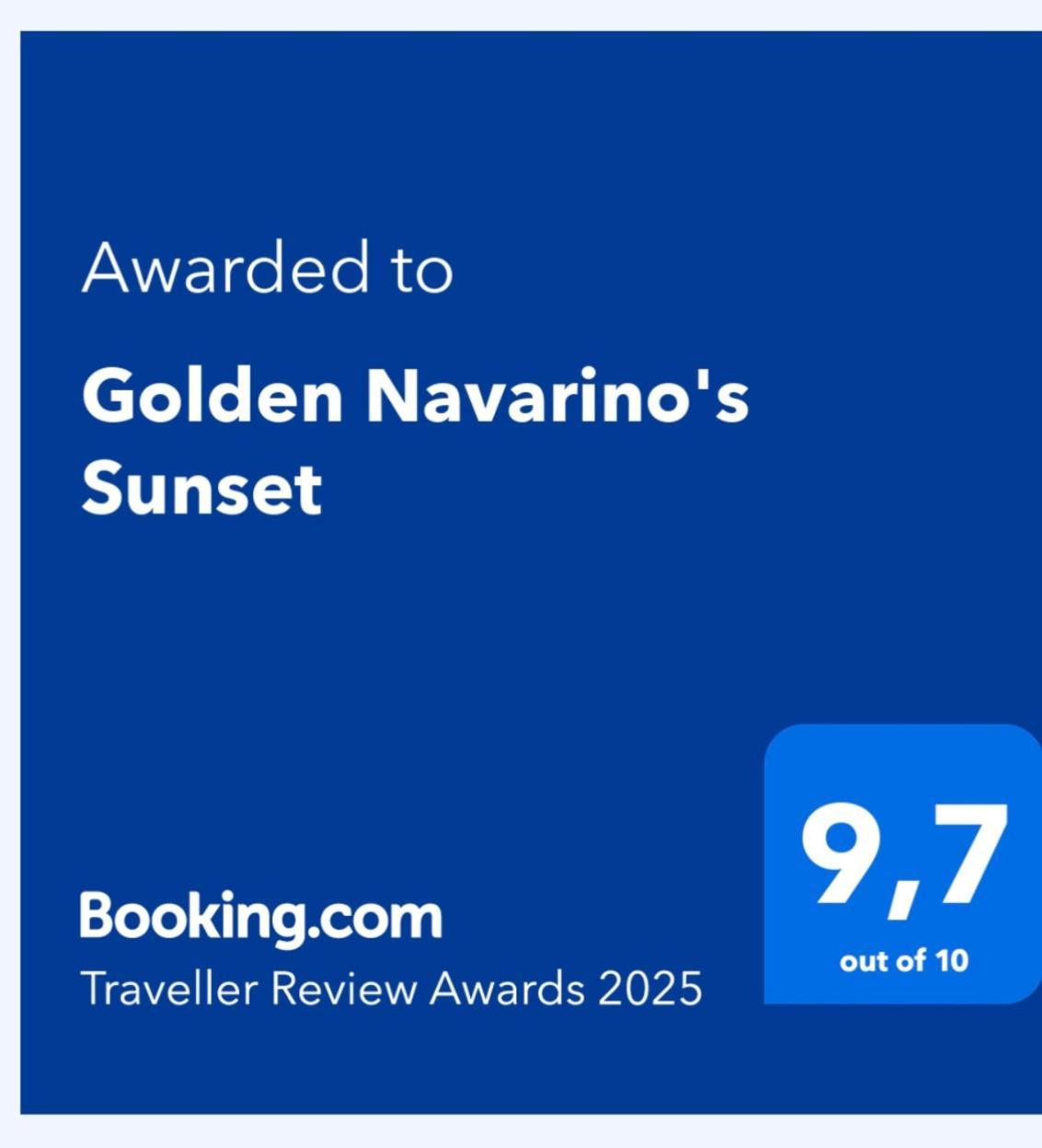 Golden Navarino'S Sunset Пилос Экстерьер фото